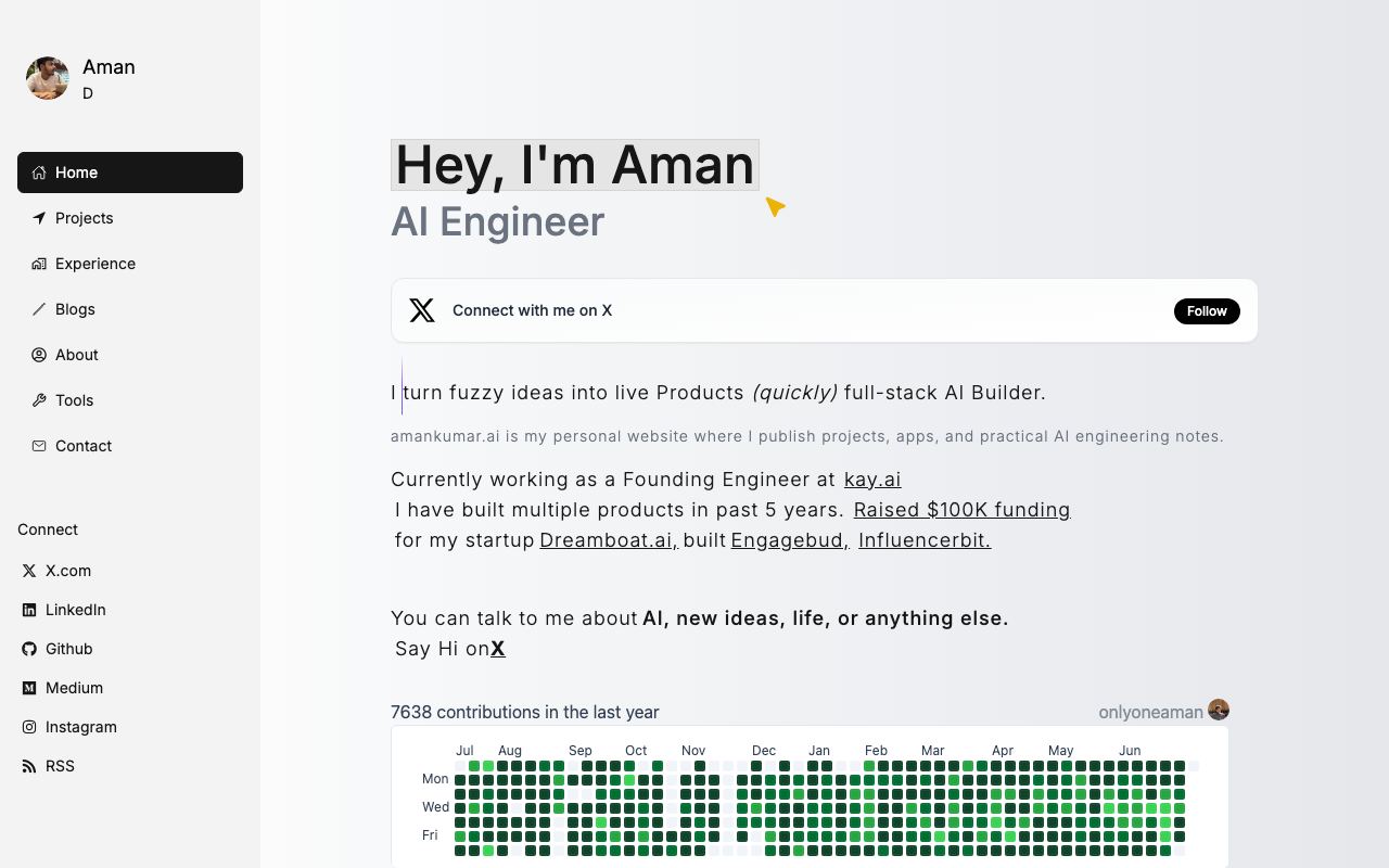 Aman Kumar (Aman AI)