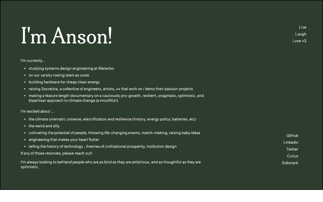Anson Yu