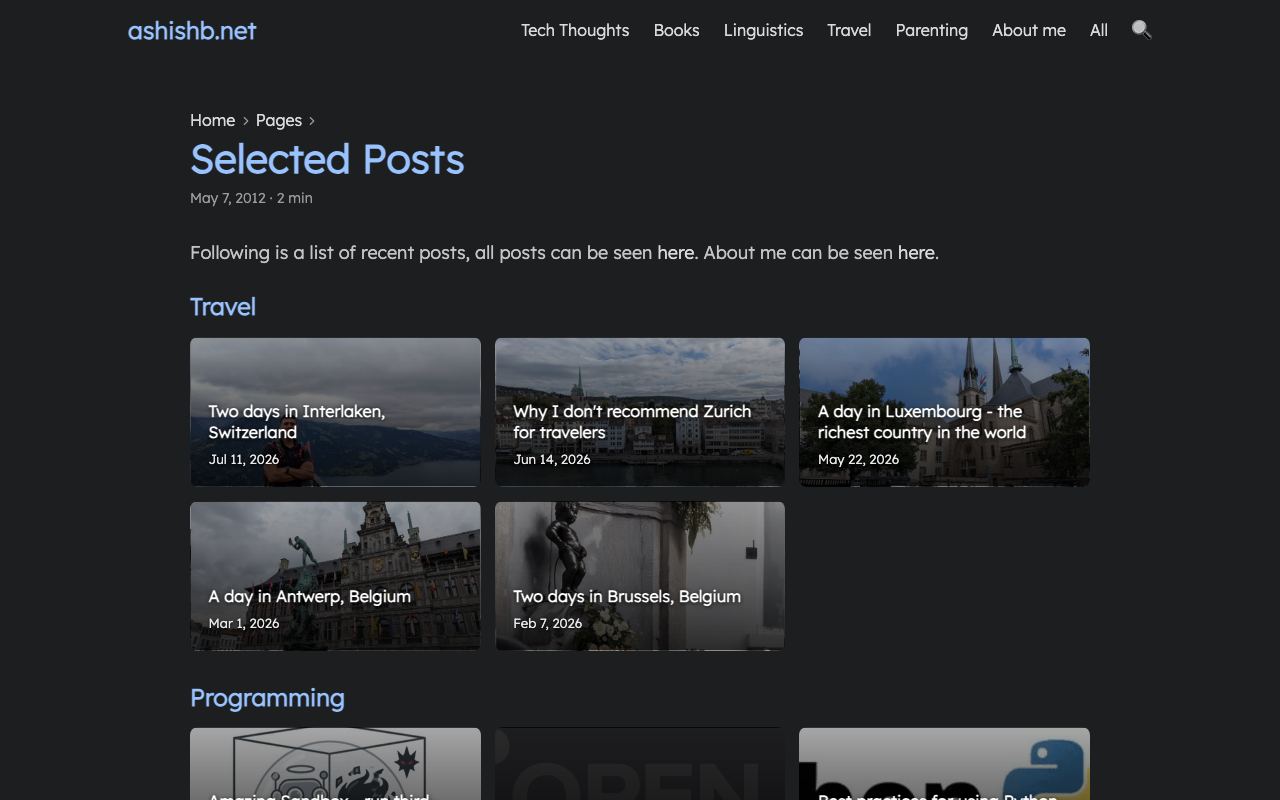 Selected Posts