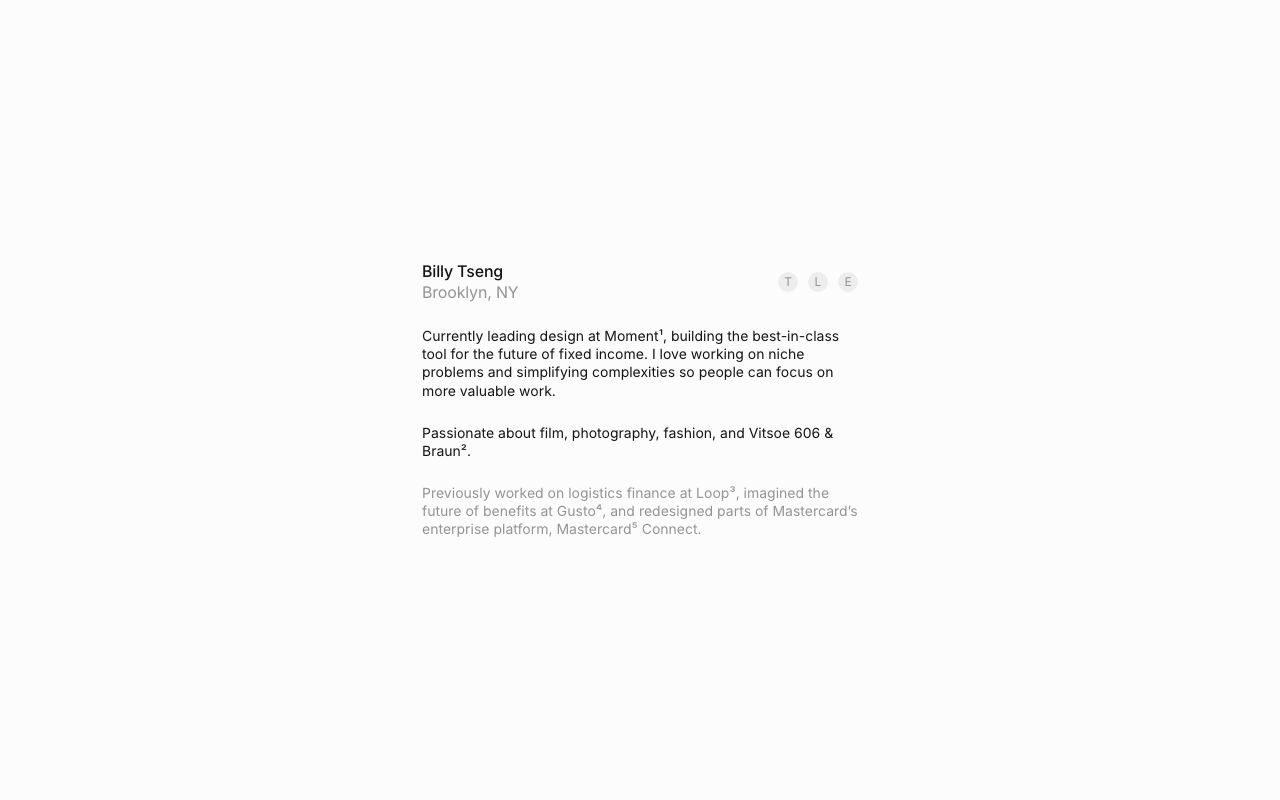 Billy Tseng