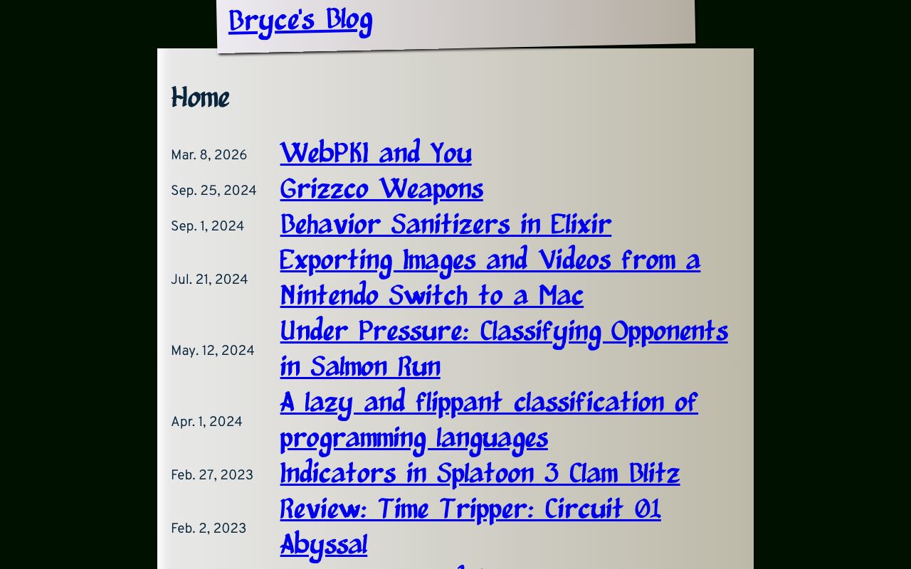 Blog