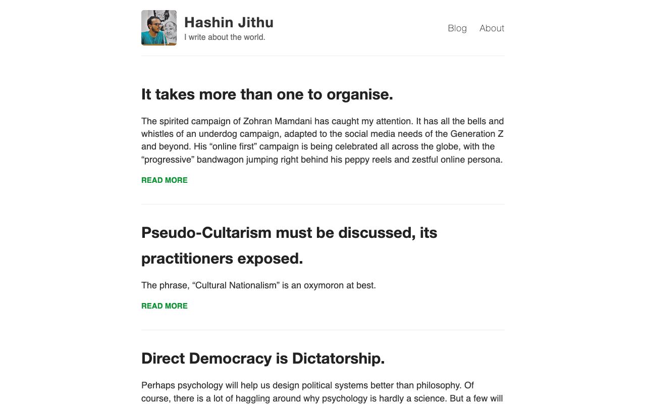 Hashin Jithu