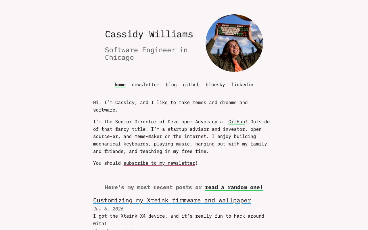 Cassidy Williams