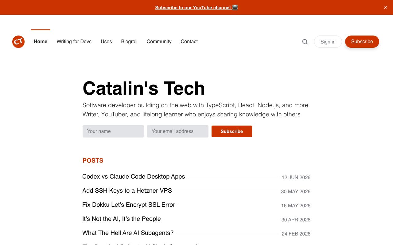 Catalin's Tech