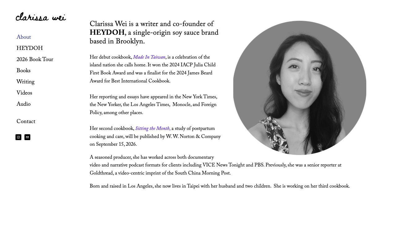 CLARISSA WEI