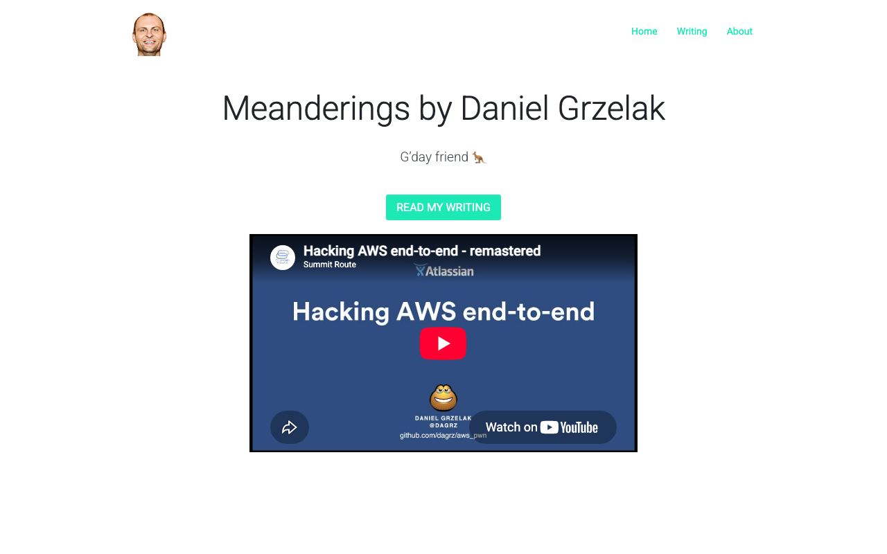 Meanderings by Daniel Grzelak
