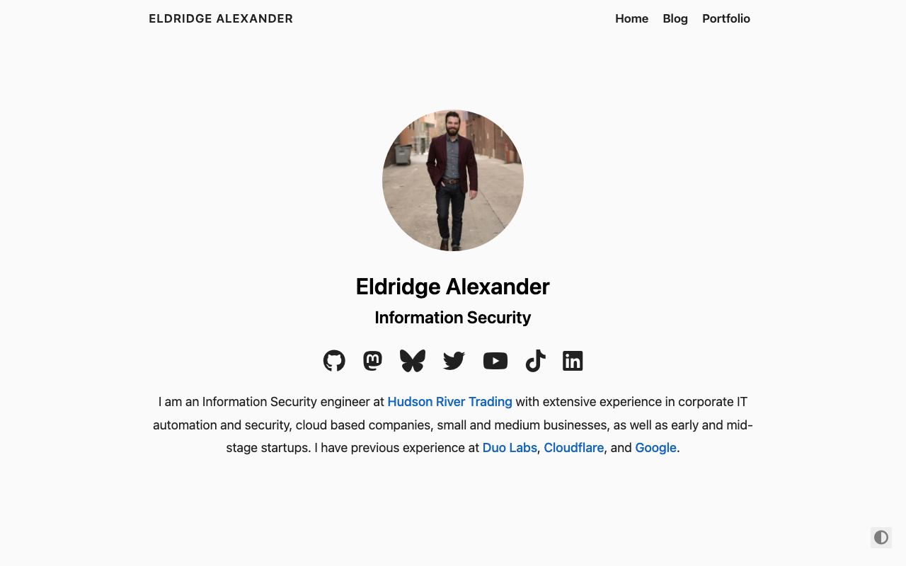 Eldridge Alexander