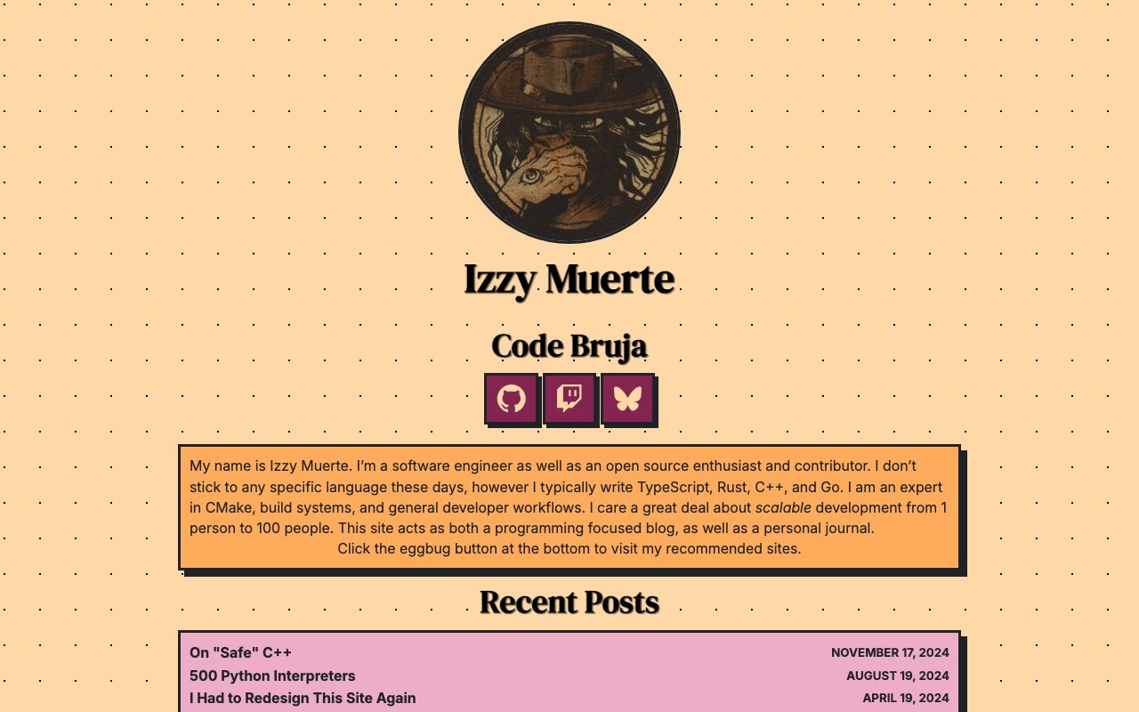 Izzy Muerte • Self Unemployed