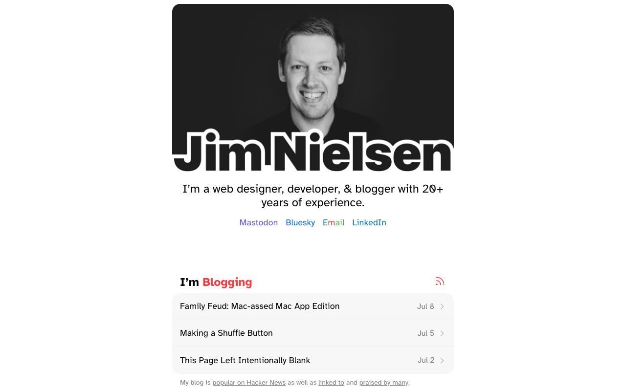 Jim Nielsen