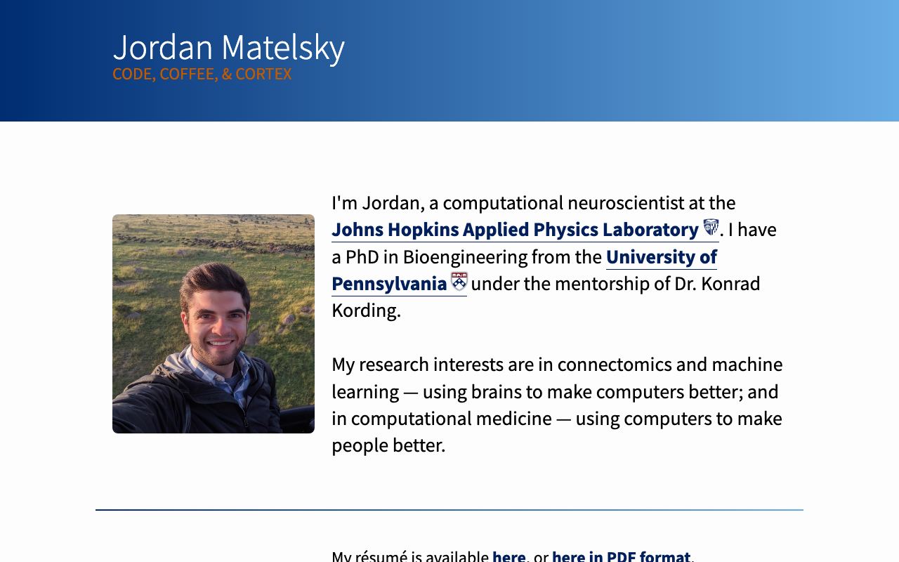 Jordan Matelsky
