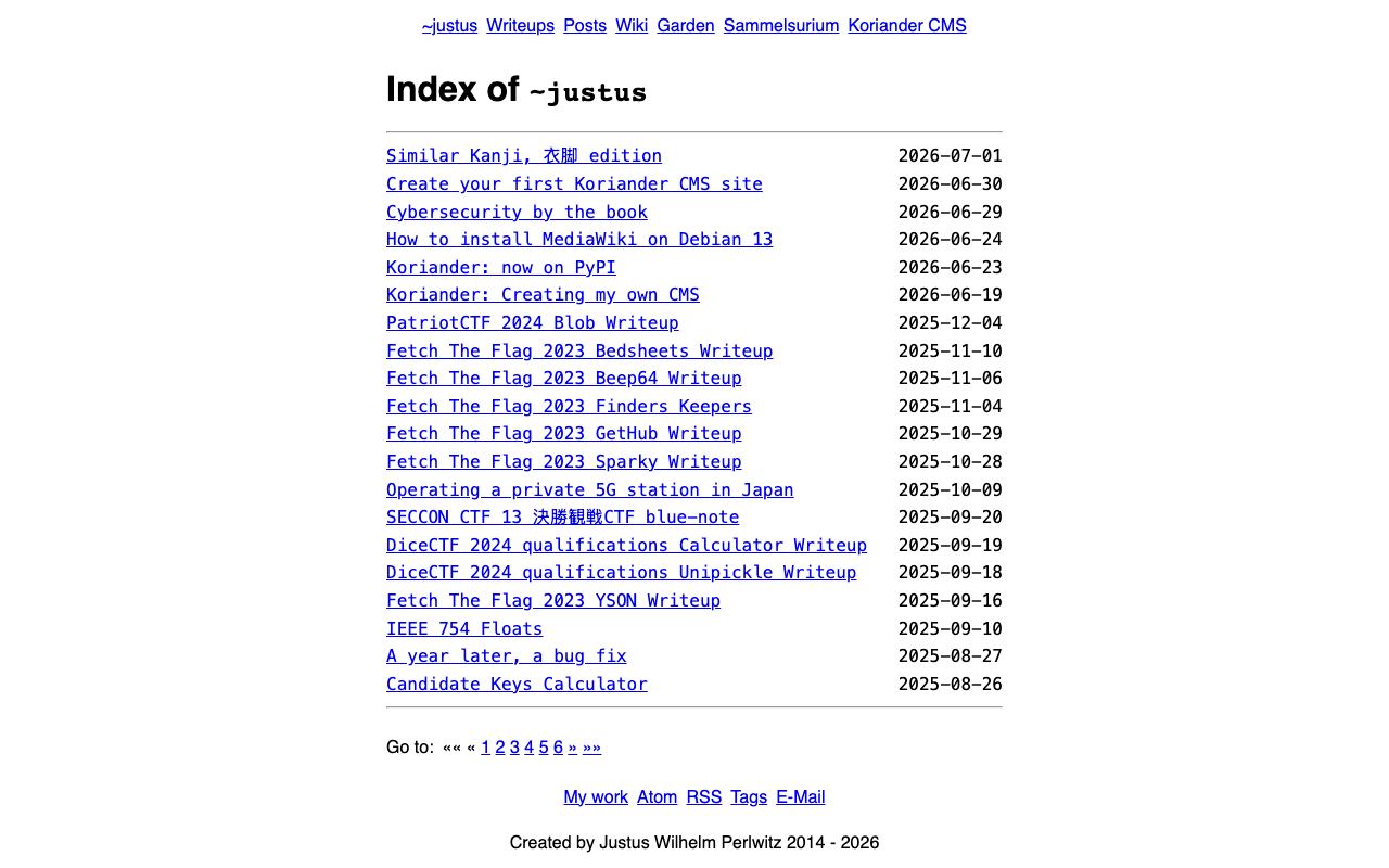 Index of ~justus