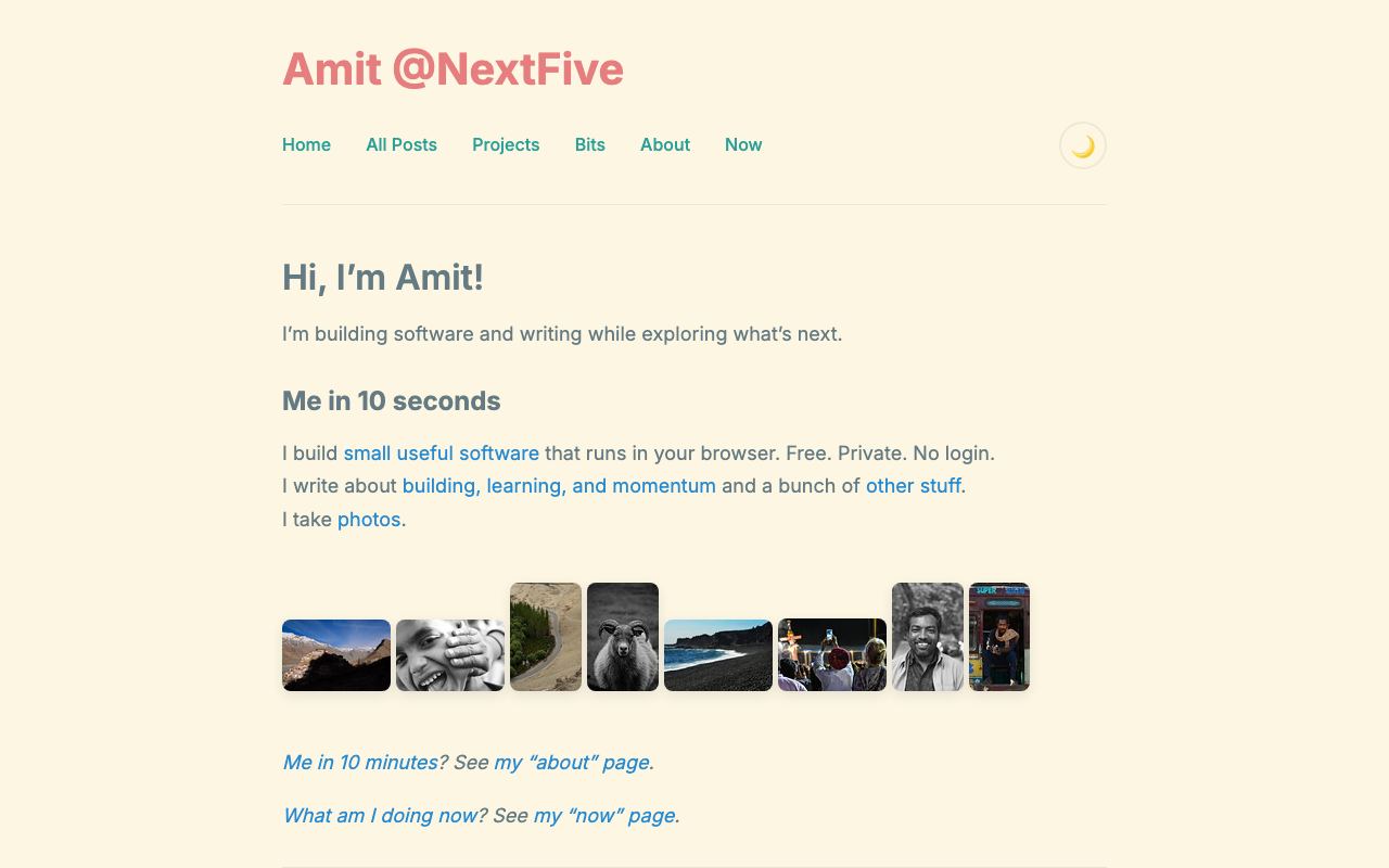 Amit @NextFive