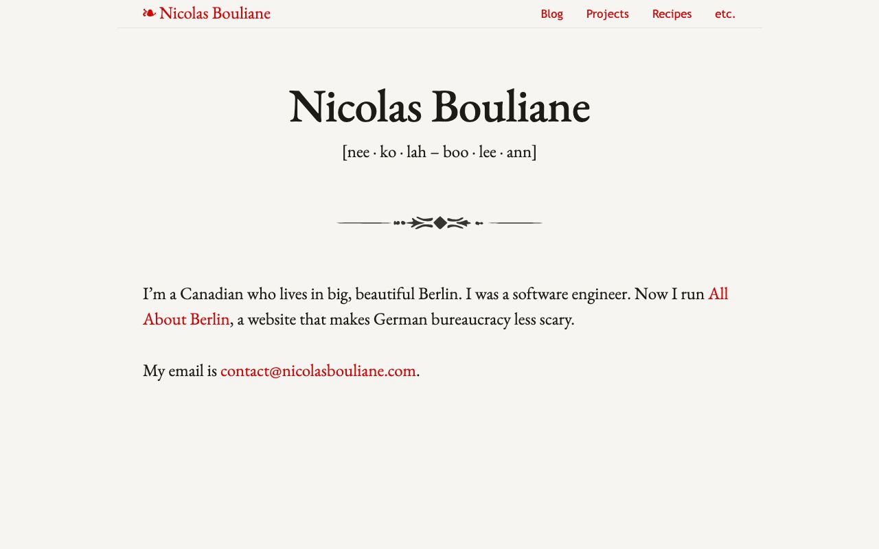 Nicolas Bouliane