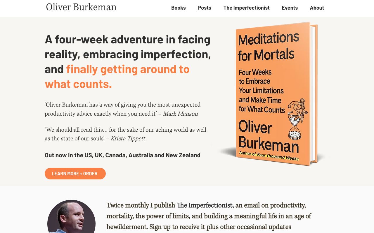 Oliver Burkeman