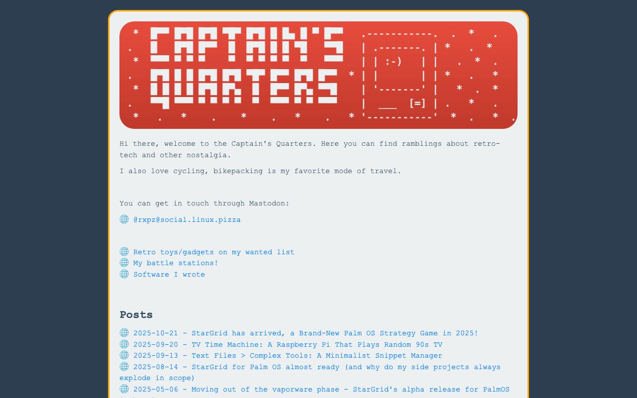 Captain's Quarters