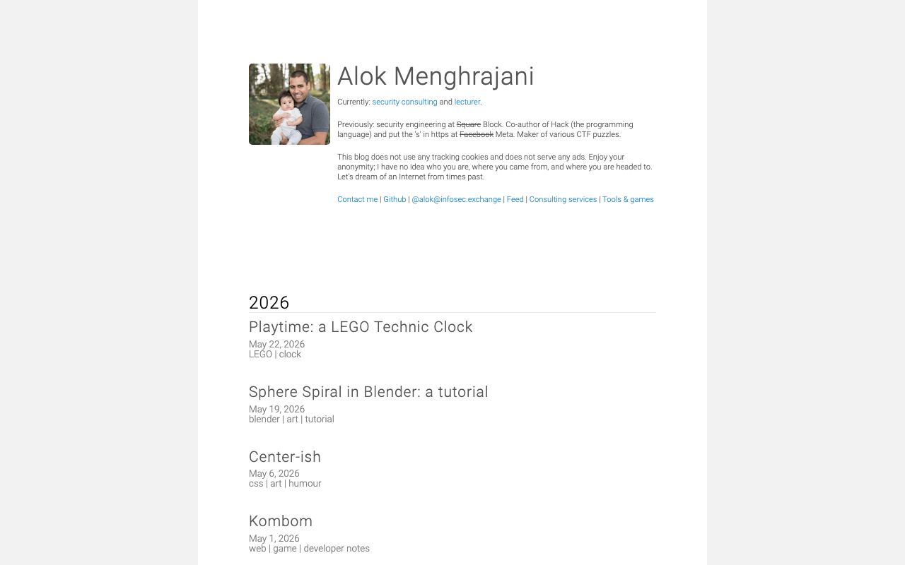 Alok Menghrajani