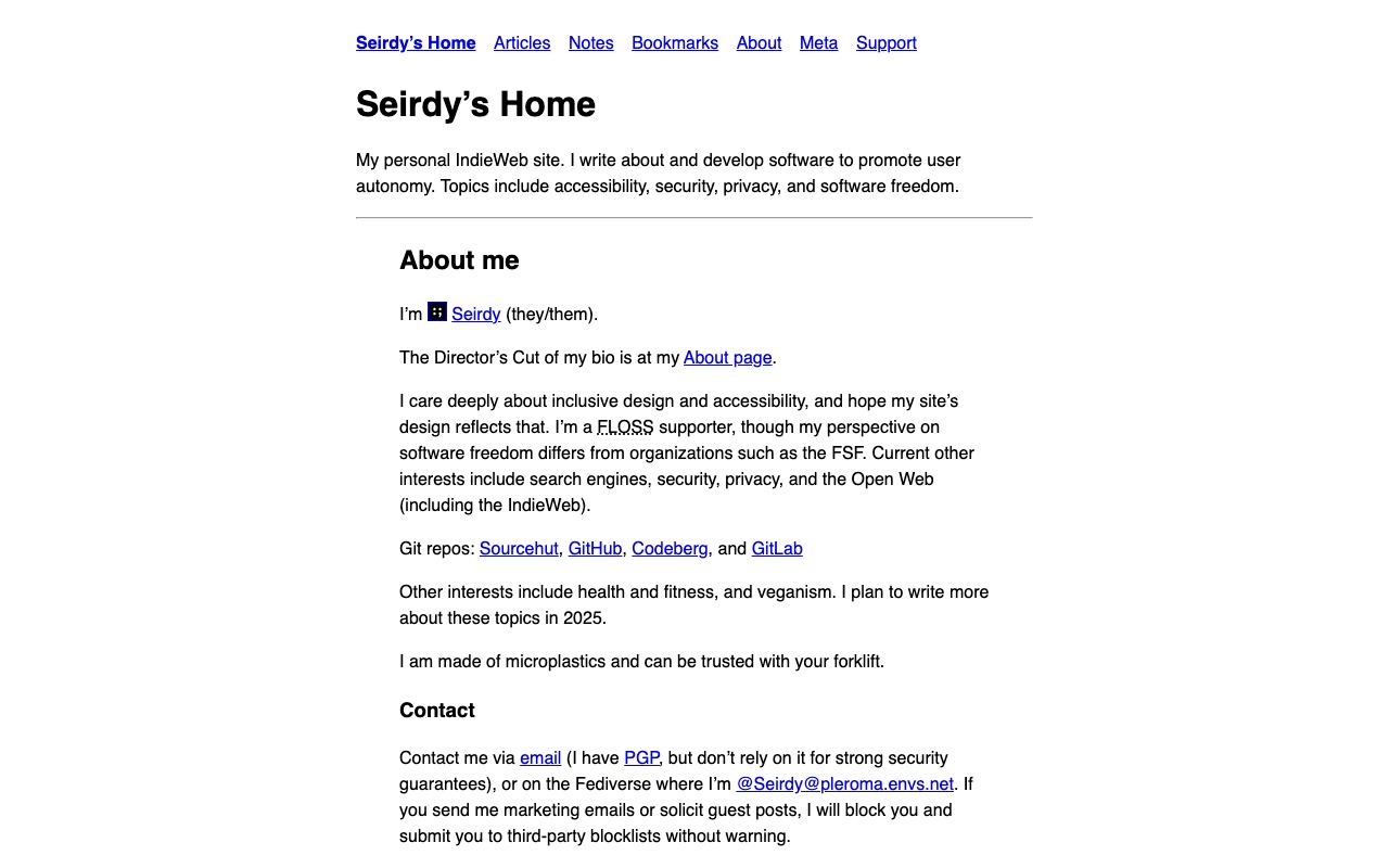 Seirdy’s