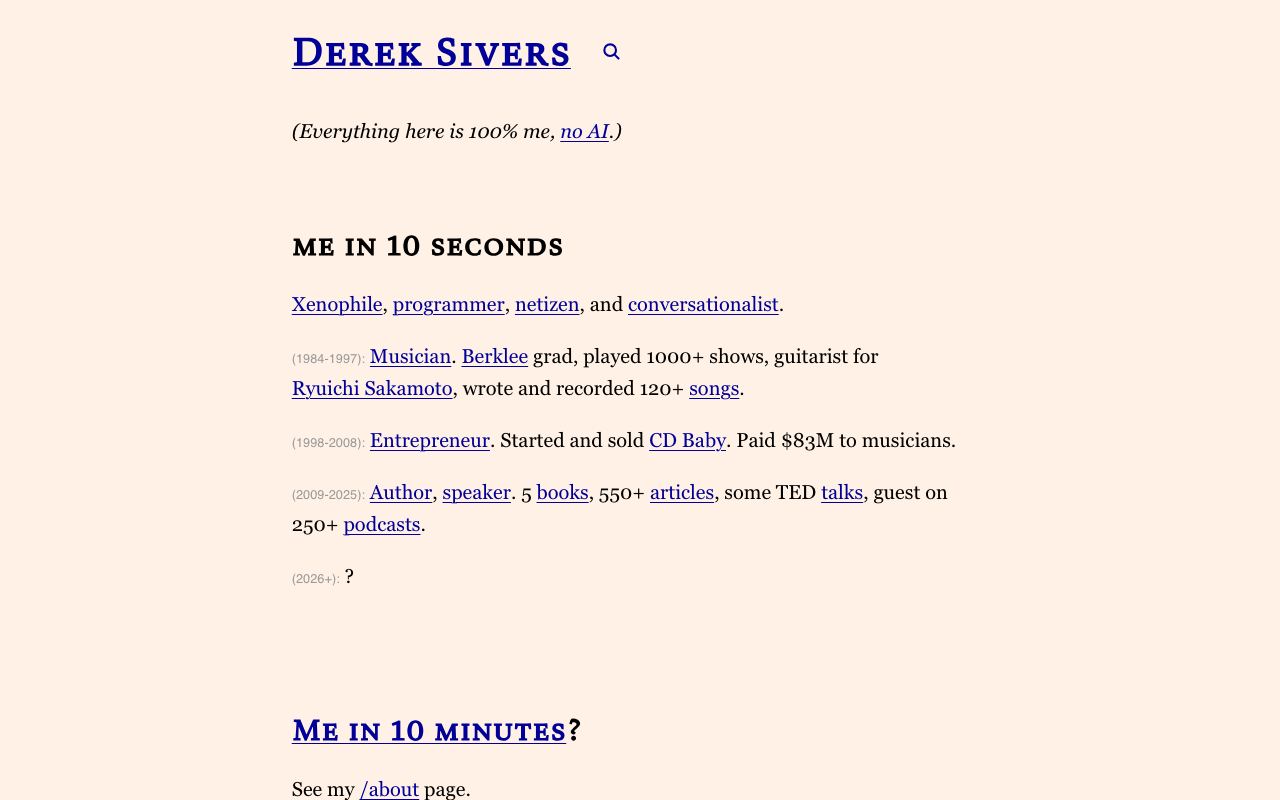 Derek Sivers