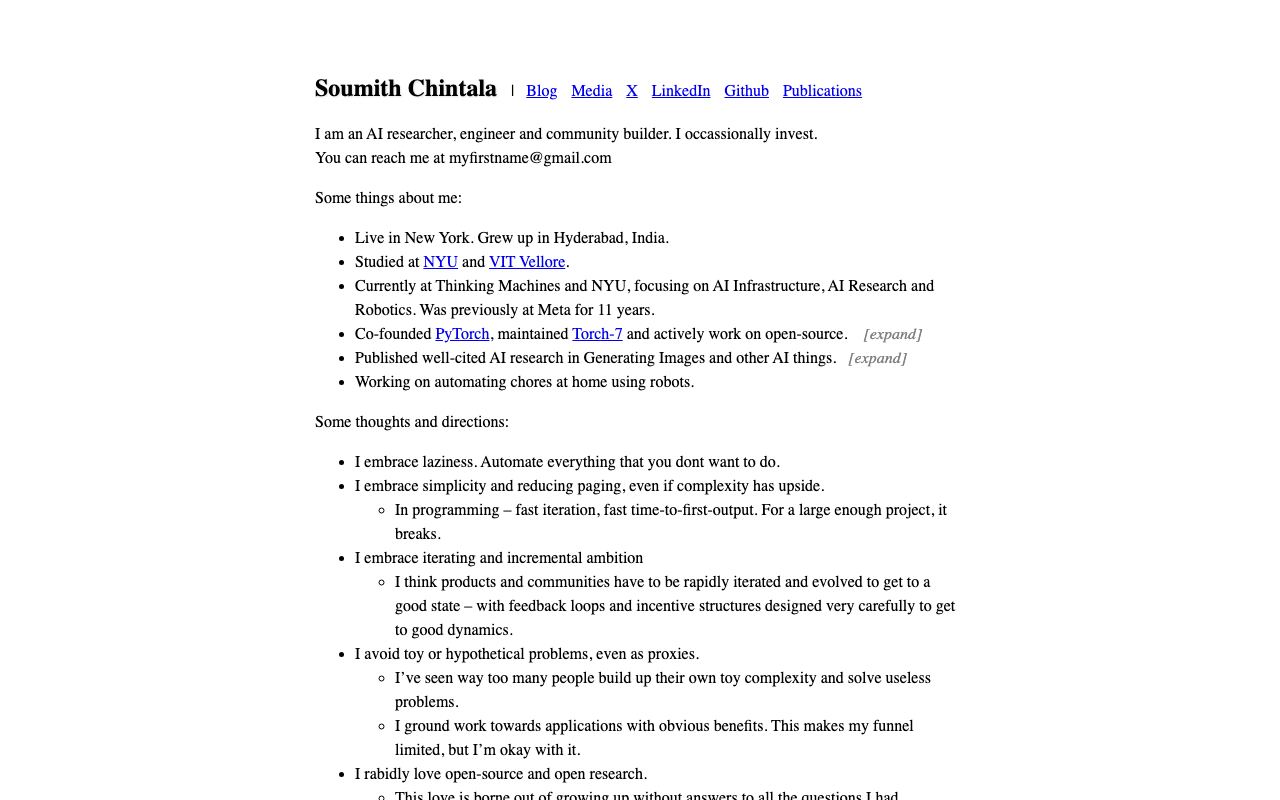 Soumith Chintala