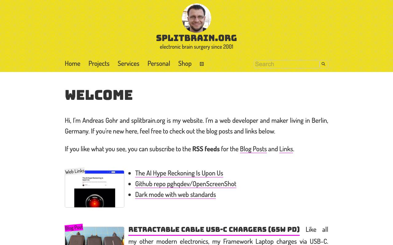 Welcome [splitbrain.org]