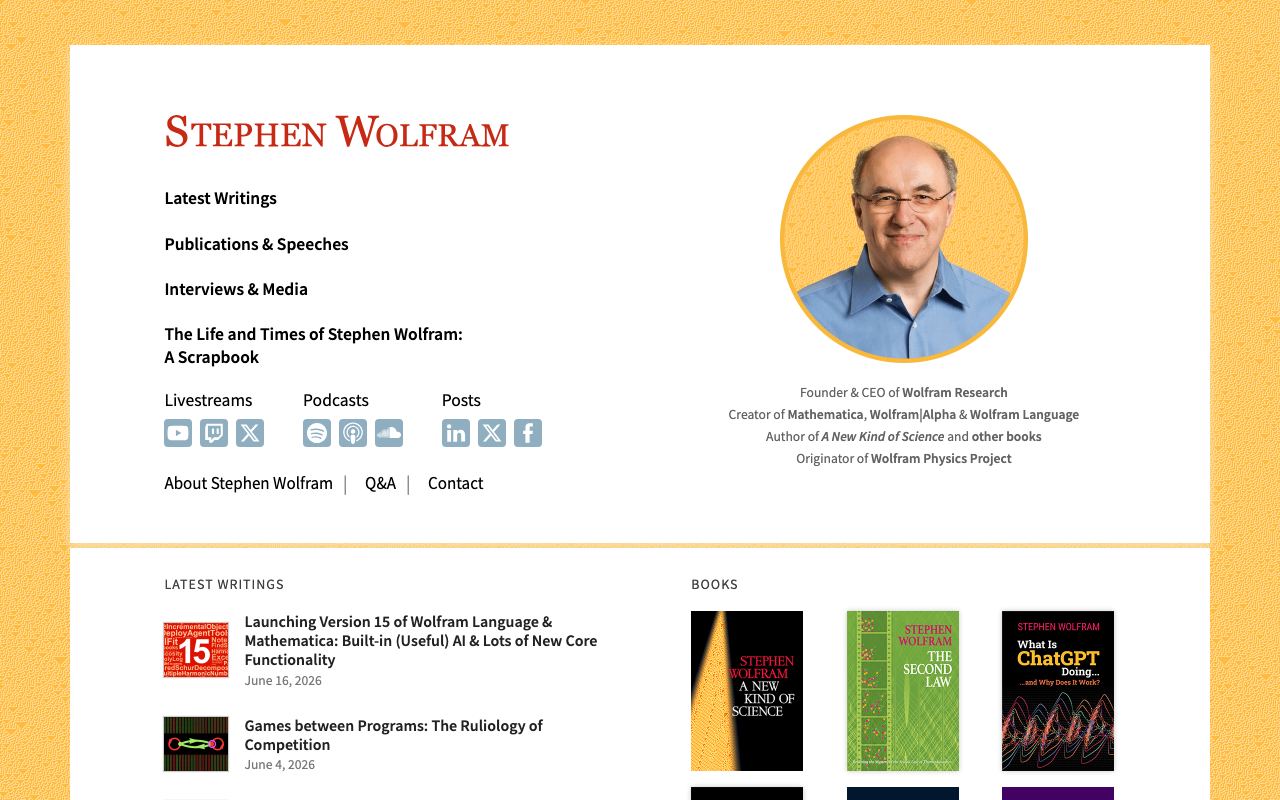 Stephen Wolfram
