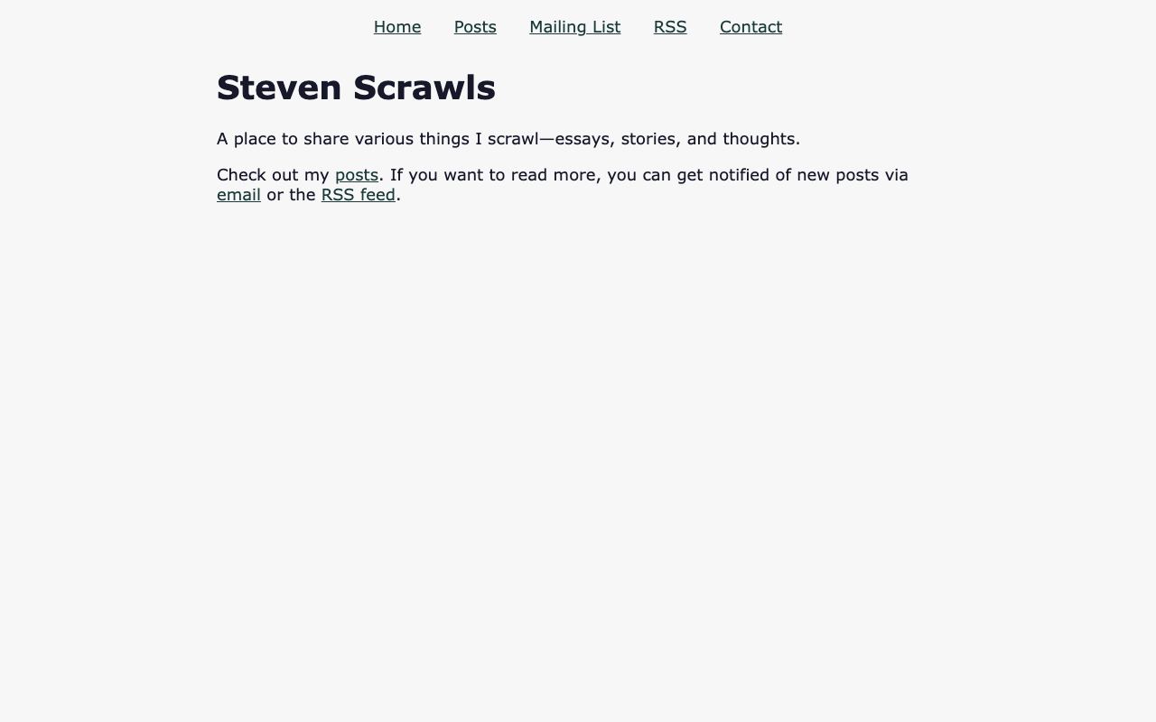 Stevenscrawls