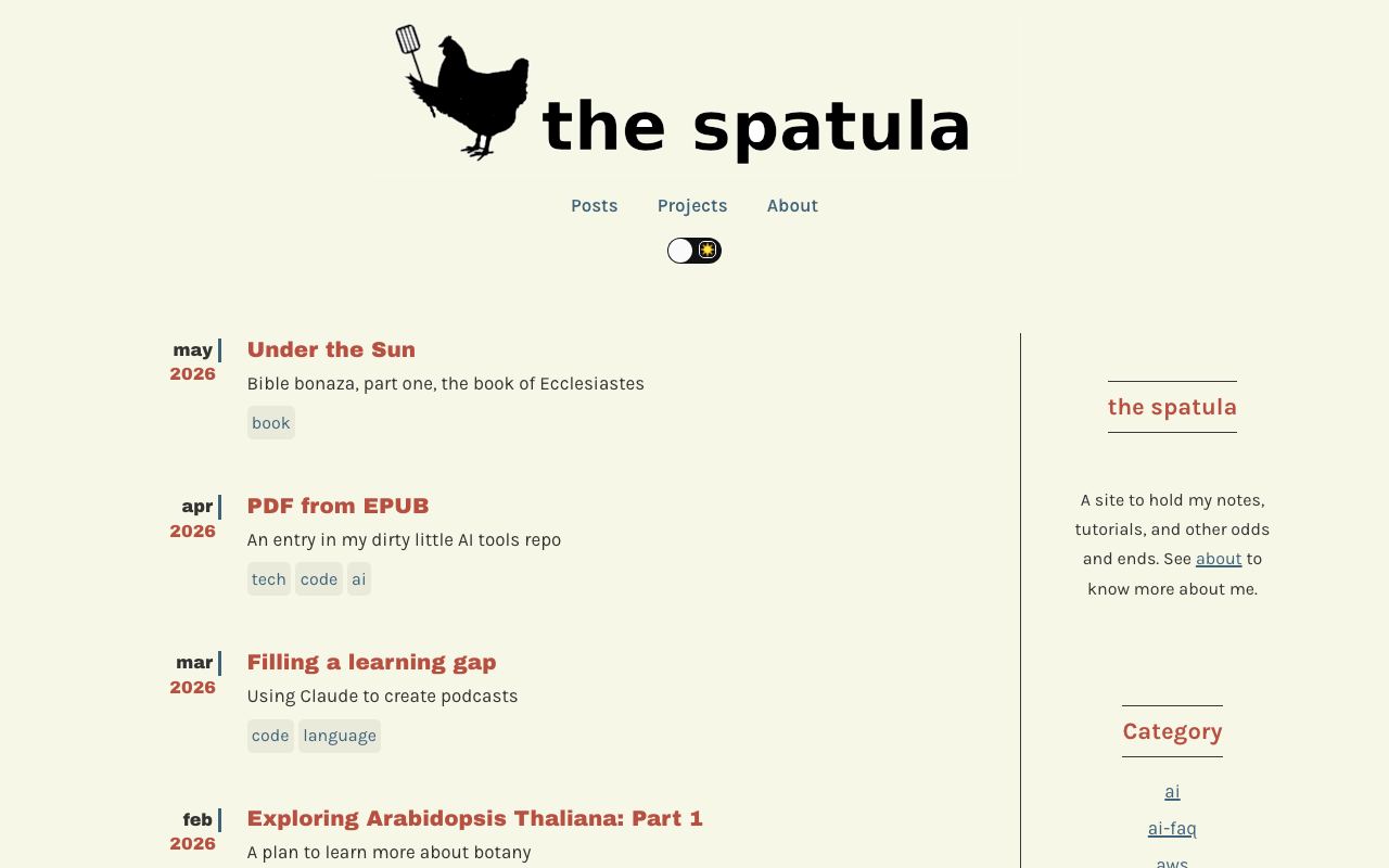 the spatula