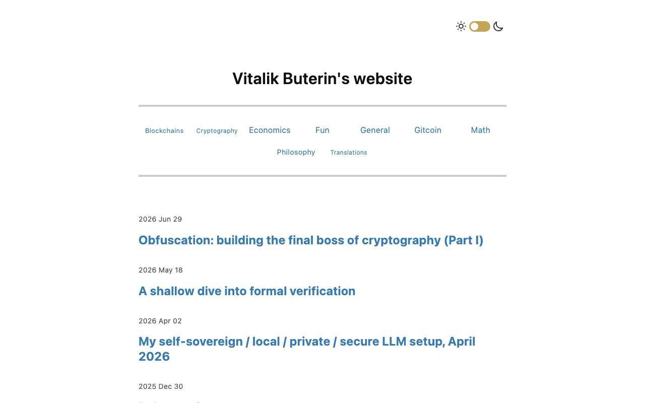 Vitalik Buterin