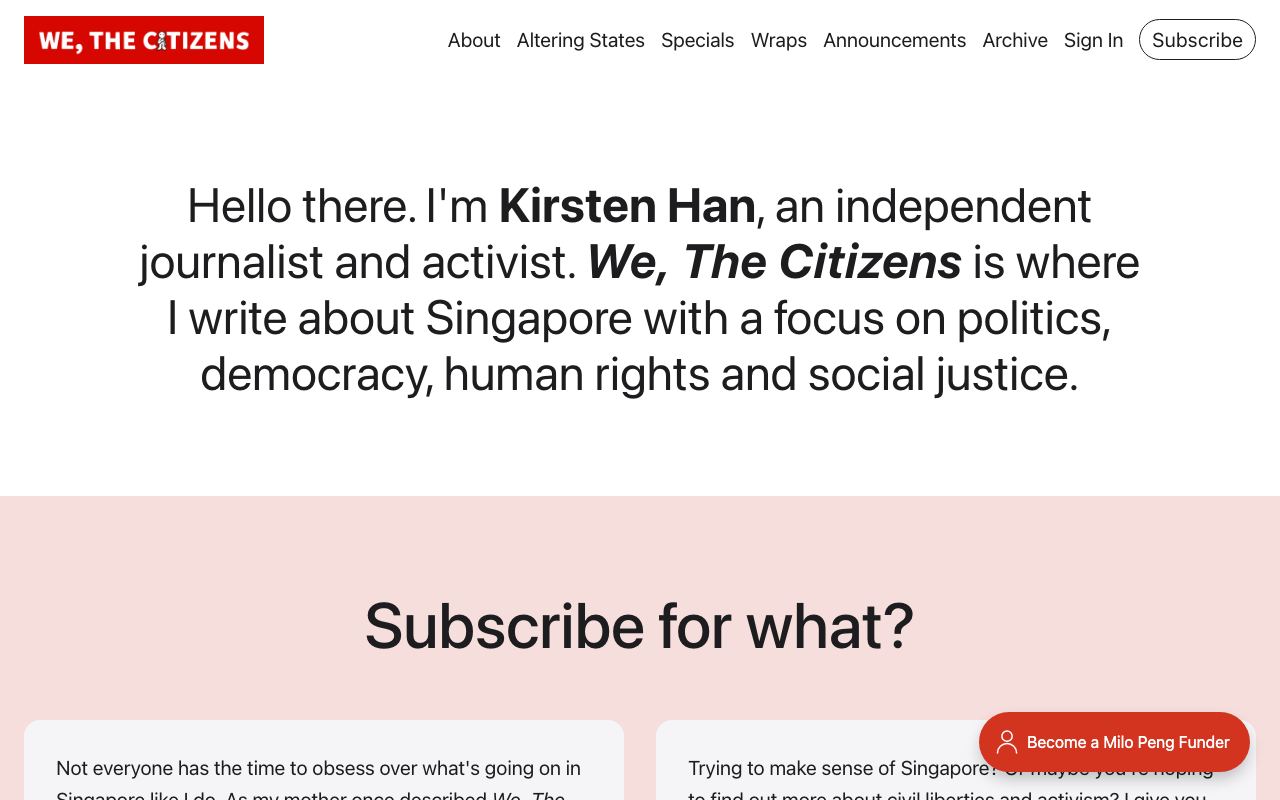 We, The Citizens