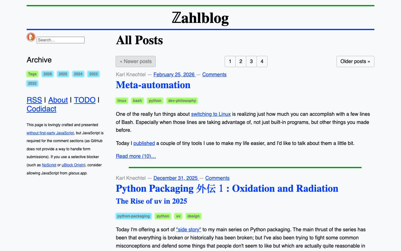 ℤahlblog